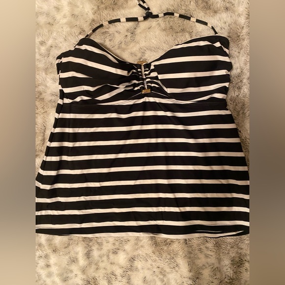 Chaps haltet bathing suit top - Picture 1 of 3